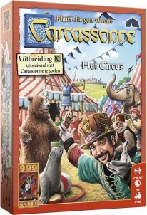 999 Games Carcassonne Het Circus Uitbreiding Bordspel