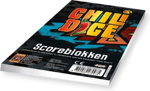 999 Games Scoreblokken Chili Dice drie stuks Dobbelspel