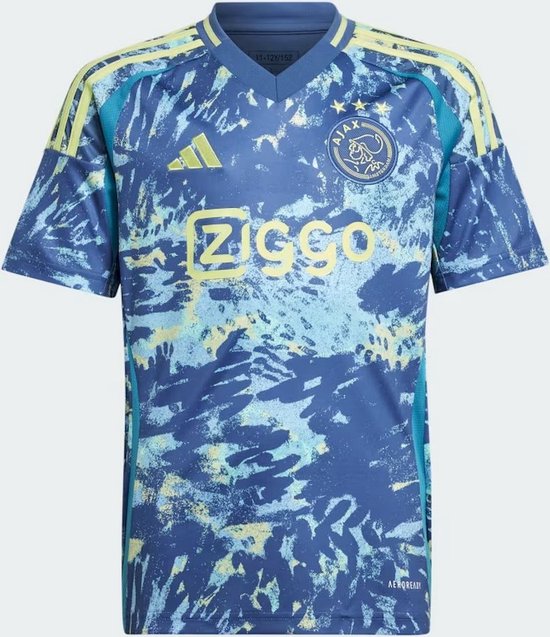 Adidas AFC Ajax 2024 25 Away Shirt Junior Blauw | Size 140