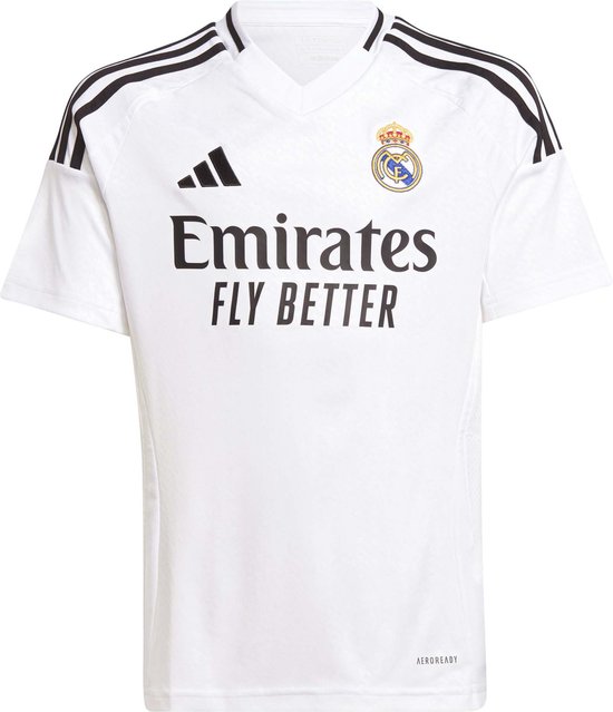 Adidas Real Madrid 2024 25 Home Shirt Junior Wit | Size 164