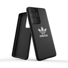 Adidas Samsung Galaxy S21 Ultra Back Cover Leer Zwart