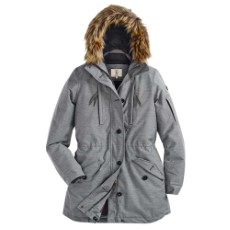 Aigle Damesparka Tellydown HTR, grijs, Maat 40