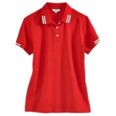 Aigle Dames T Shirt Labarca, rood, Maat XS