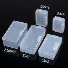 Rechthoekige Plastic Clear Transparante Opslag Elektronische Onderdelen Schroef Kralen Box Collectie Container Organizer Sieraden Opslag