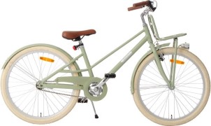 AMIGO Urban 24 Inch 35 cm Meisjes Terugtraprem Groen