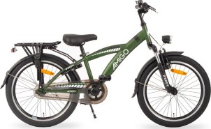 AMIGO Roady 20 Inch 27,5 cm Jongens Terugtraprem Groen