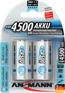 Ansmann maxE C 4500mAh 2x