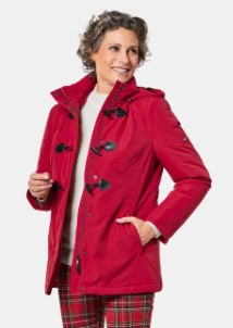 Duffelse coat rood | Size 22