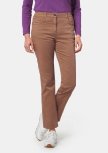 Broek CARLA bruin | Size 22