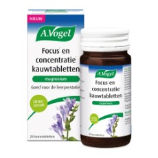 A.Vogel Focus En Concentratie 30 kauwtabletten