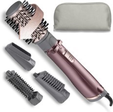 BaByliss Beliss Big Hair 1000W Fohnborstel AS960E Roterend met 4 opzetstukken 2 draairichtingen