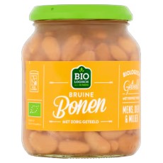 Jumbo Bruine Bonen Biologisch Glazen Pot 360g