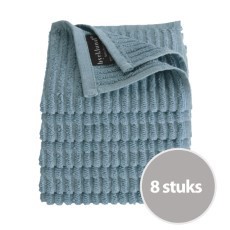 Byrklund Vaatdoek Clean Up Blauw 30 x 30 cm 8 stuks