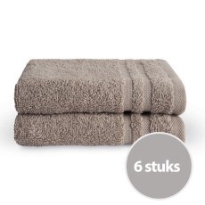 Byrklund Gastendoek 30x50 cm Taupe 6 stuks