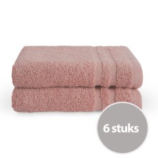 Byrklund Gastendoek Oud Roze 30x50 cm 6 stuks