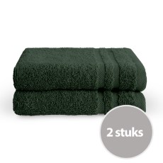 Byrklund Gastendoek Donker Groen 30x50 cm 2 stuks