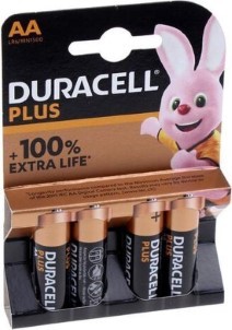 Duracell AA Plus Alkaline 4x