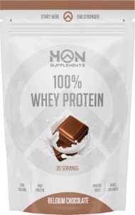 House of Nutrition Eiwitshake 100 procent Whey Protein Belgische Chocolade 500g