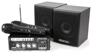 Retourdeal Fenton AV380BT Plug en Play Karaoke set met USB en Bluetooth