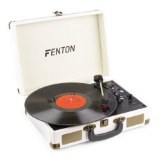 Retourdeal Fenton RP115G platenspeler met Bluetooth en USB Creme