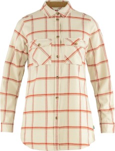 Fjallraven ovik Twill Shirt LS W Dames Outdoorblouse Maat M