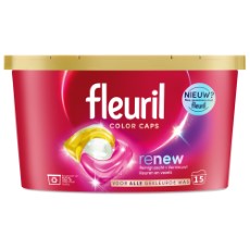 Fleuril Renew Color Caps 15 Wasbeurten 15 stuks 8x