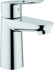 Grohe Start Loop S Size wastafelkraan met pop up waste 15 cm, chroom