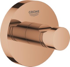 Grohe Essentials badjashaak Handdoekhaak Warm sunset glanzend brons