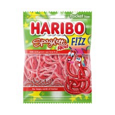 Haribo FIZZ Spaghetti Red 28 x 70 gram