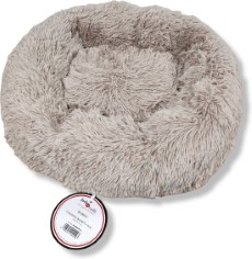 Jack and Vanilla Fluffy Donut mand 50 cm Beige