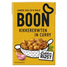 Boon Kikkererwten in Curry Pak 190g