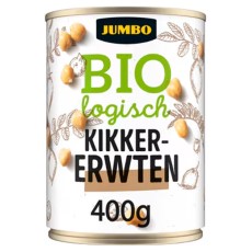 Jumbo Kikkererwten Biologisch Blik 400g