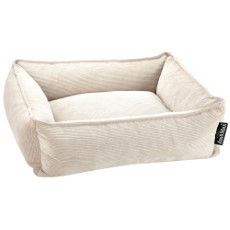 Lex en Max Hondenbed Chicago, beige, Maat 90 x 70 cm