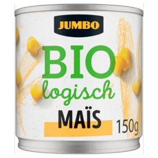 Jumbo Mais Biologisch Blik 150g