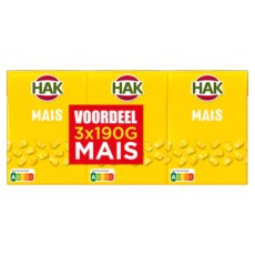 Hak Mais Pak 3 x 190g