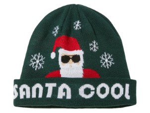 Lidl Muts Kerst Santa Cool Groen|Wit One Size