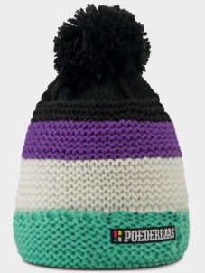 Poederbaas Muts Classic Colorful Beanie 2.0 Groen