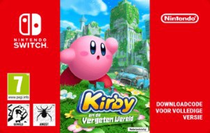 Nintendo Switch Kirby en de Vergeten Wereld