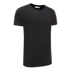 Ollies Fashion T|Shirt heren zwart basic XXL