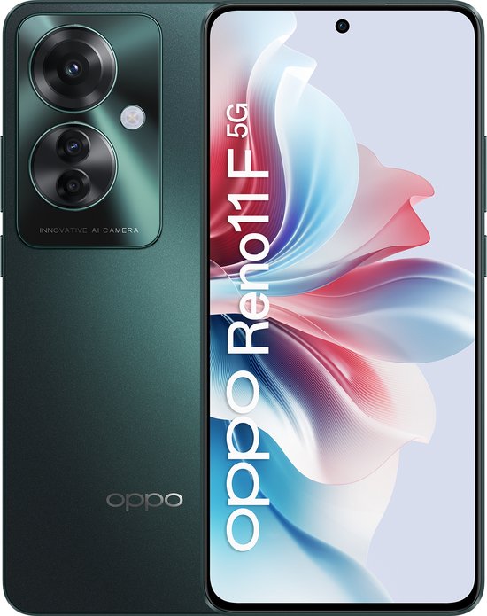 Oppo RENO 11F 6,7 inch Mediatek Dimensity 7050 8 GB RAM 256 GB Groen