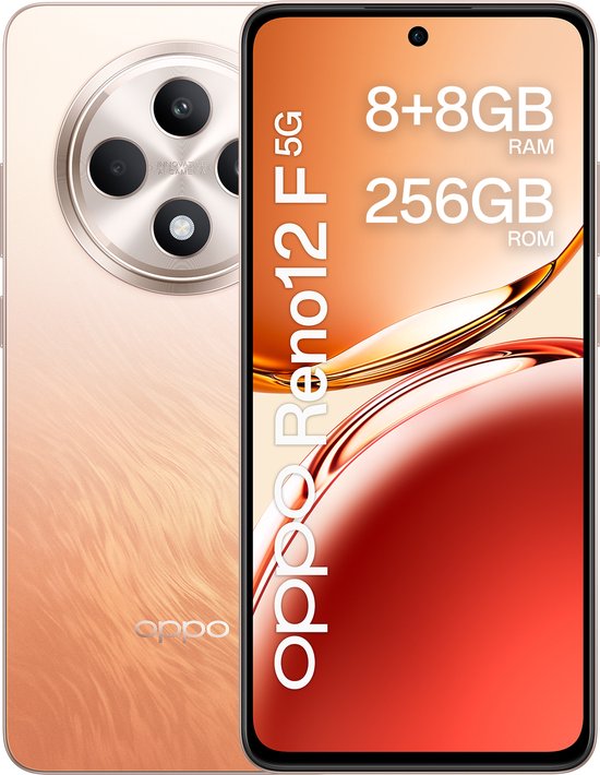 OPPO Reno 12 F 5G 256GB Amber Oranje