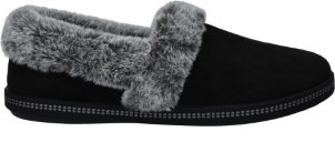 Skechers Pantoffels Cozy Campfire Team Toasty Dames Zwart|Grijs Size 36