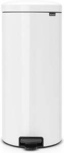 Brabantia Prullenbak NewIcon Pedaalemmer 30L Wit