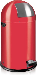 Eko Prullenbak Kickcan Pedaalemmer 33L Rood