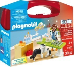 Playmobil City Life Vet Visit Carry Case