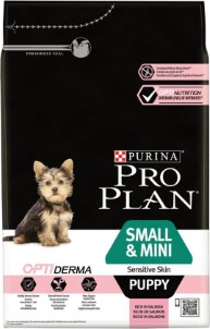 Pro Plan Optiderma Puppy Sensitive Skin Small Mini | 4 x 3 KG