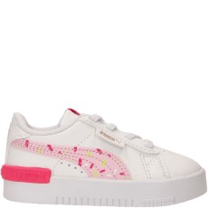 Puma Jada Crush Sneaker Meisjes Wit|Roze Maat 27