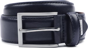 Profuomo Riem Leer PP1R00075 Donker Blauw Size 85