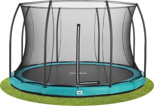 Salta Comfort Edition Ground inground trampoline met veiligheidsnet 396 cm Groen