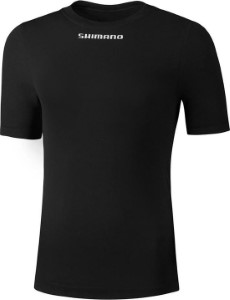 Shimano Ondershirt Baselayer korte mouw S|M Heren Zwart